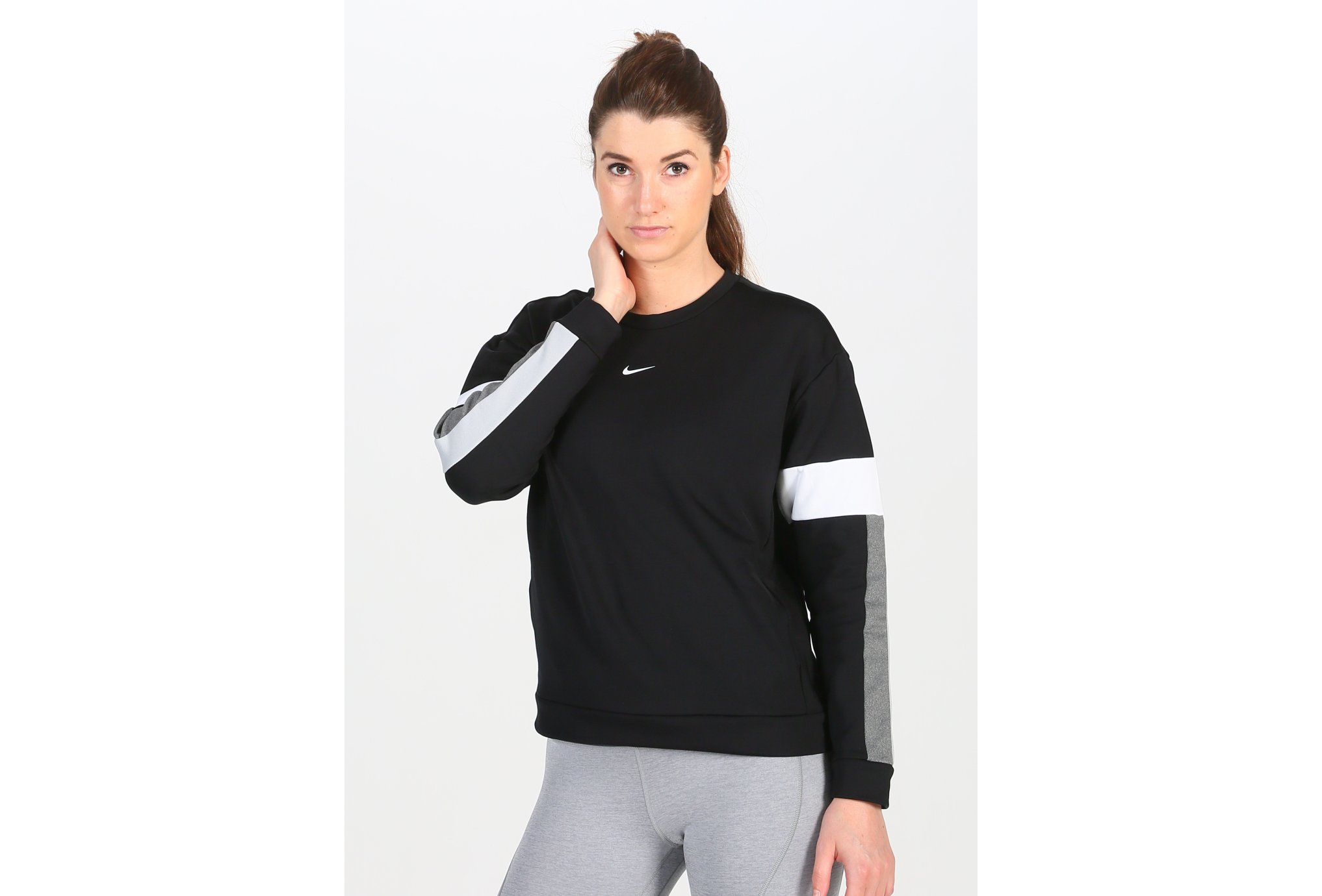 Nike Therma Colorblock Crew W Diététique Vêtements femme