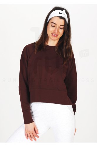 pull nike femme brun