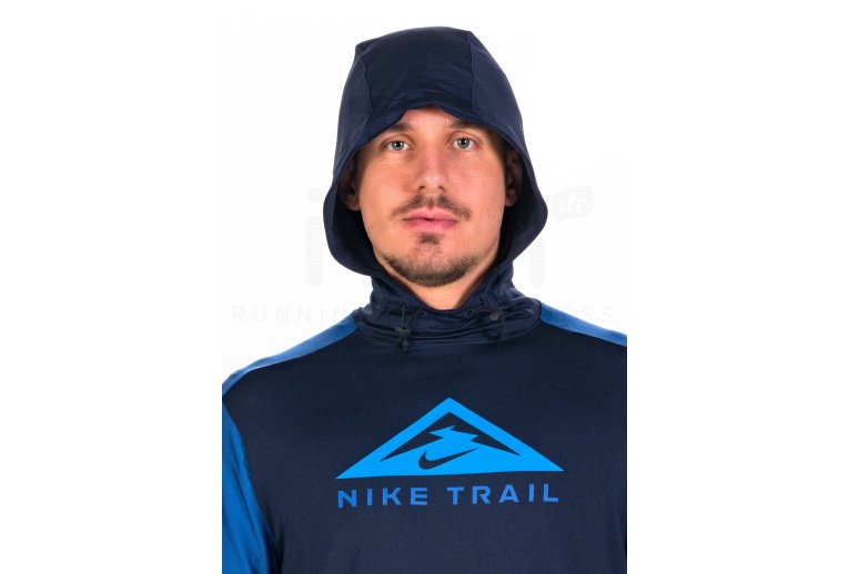 Nike camiseta manga larga Trail Hoodie GX