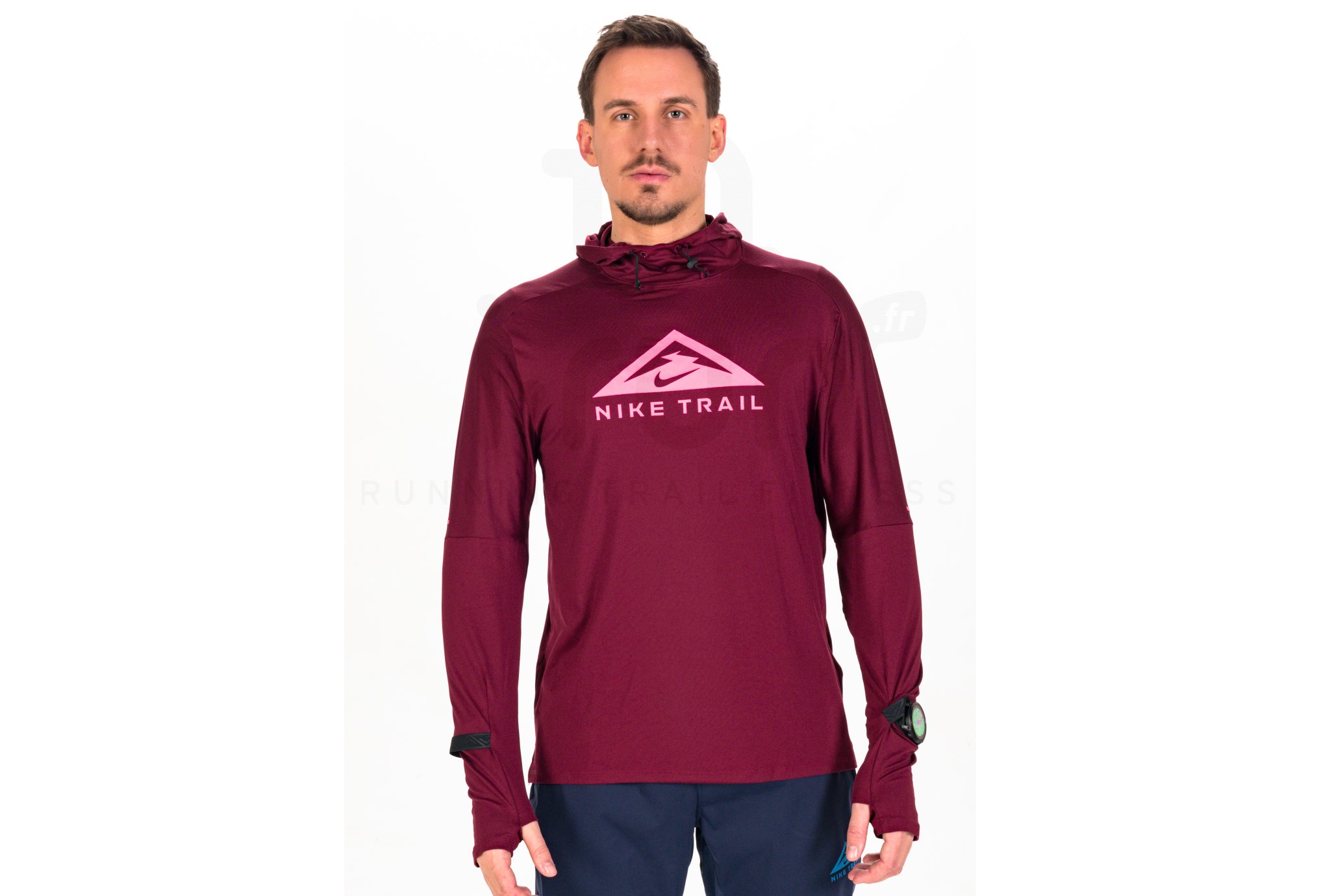 Nike Trail Hoodie GX Framboise
