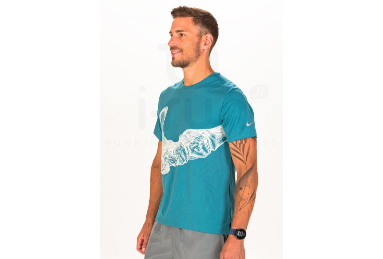 Nike camiseta manga corta UV Miler Run Division