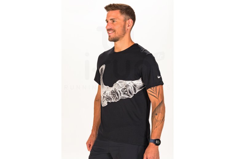 Nike camiseta manga corta UV Miler Run Division