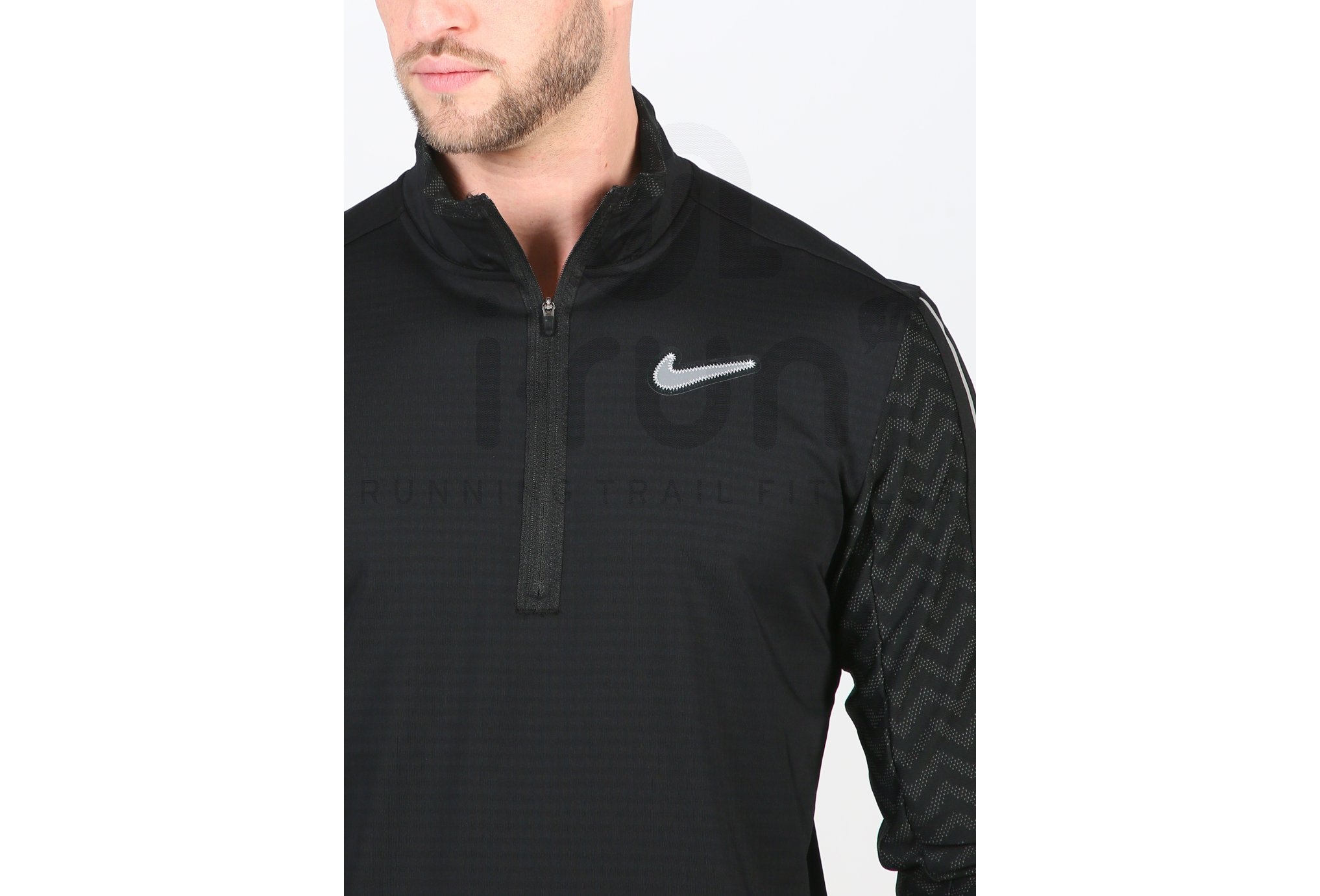 camiseta nike running manga larga