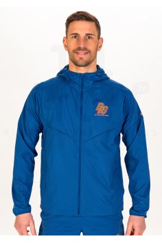 Veste De Running Brooks Homme - Taille M - Coupe-Vent Légère - Poches Zip - Occasion