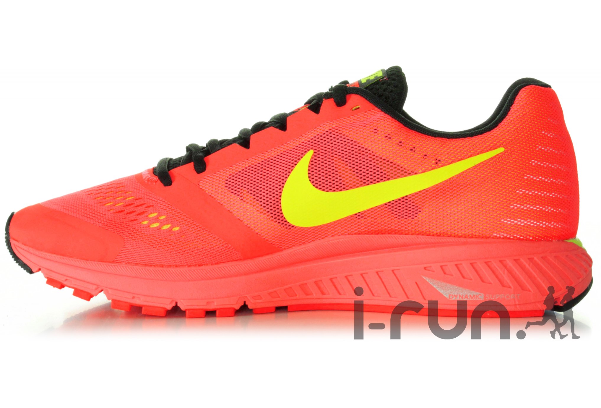 Nike Zoom Structure +17 M homme Rouge pas cher