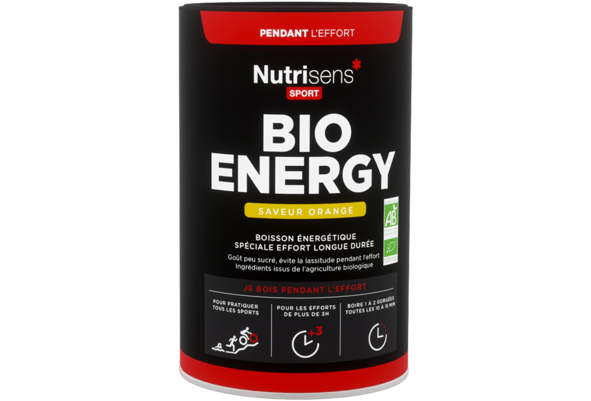 Nutrisens Sport Boisson Bio Energy - Orange Diététique Boissons