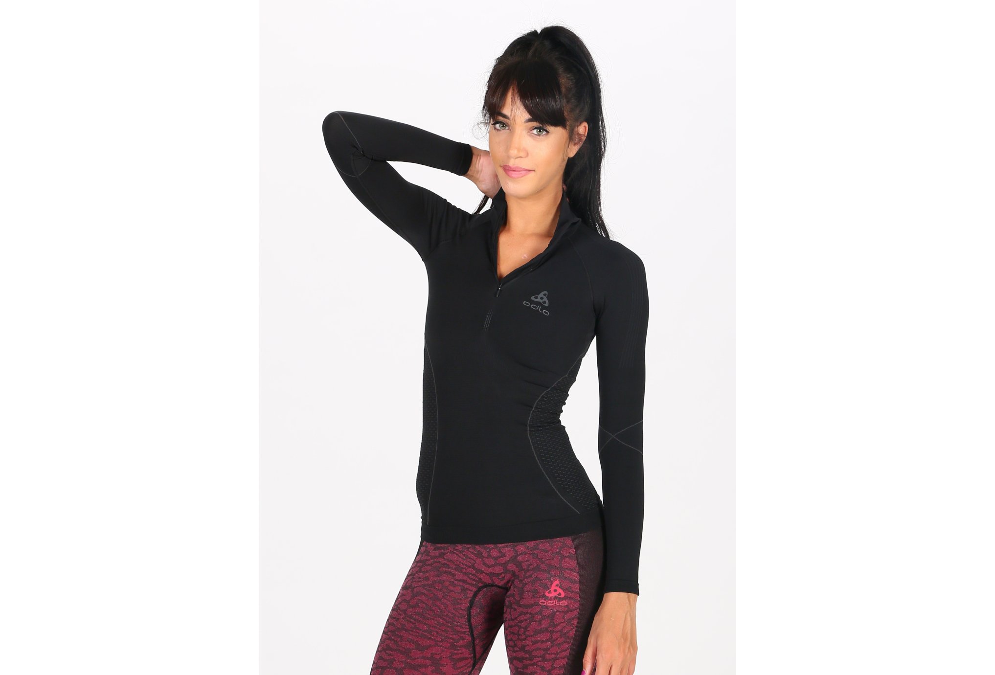 Odlo 1/2 Zip Evolution Warm W vêtement running femme