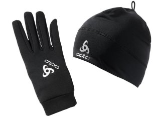 Odlo gorro Polyknit y guantes