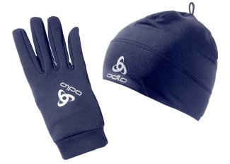 Odlo Polyknit hat and gloves