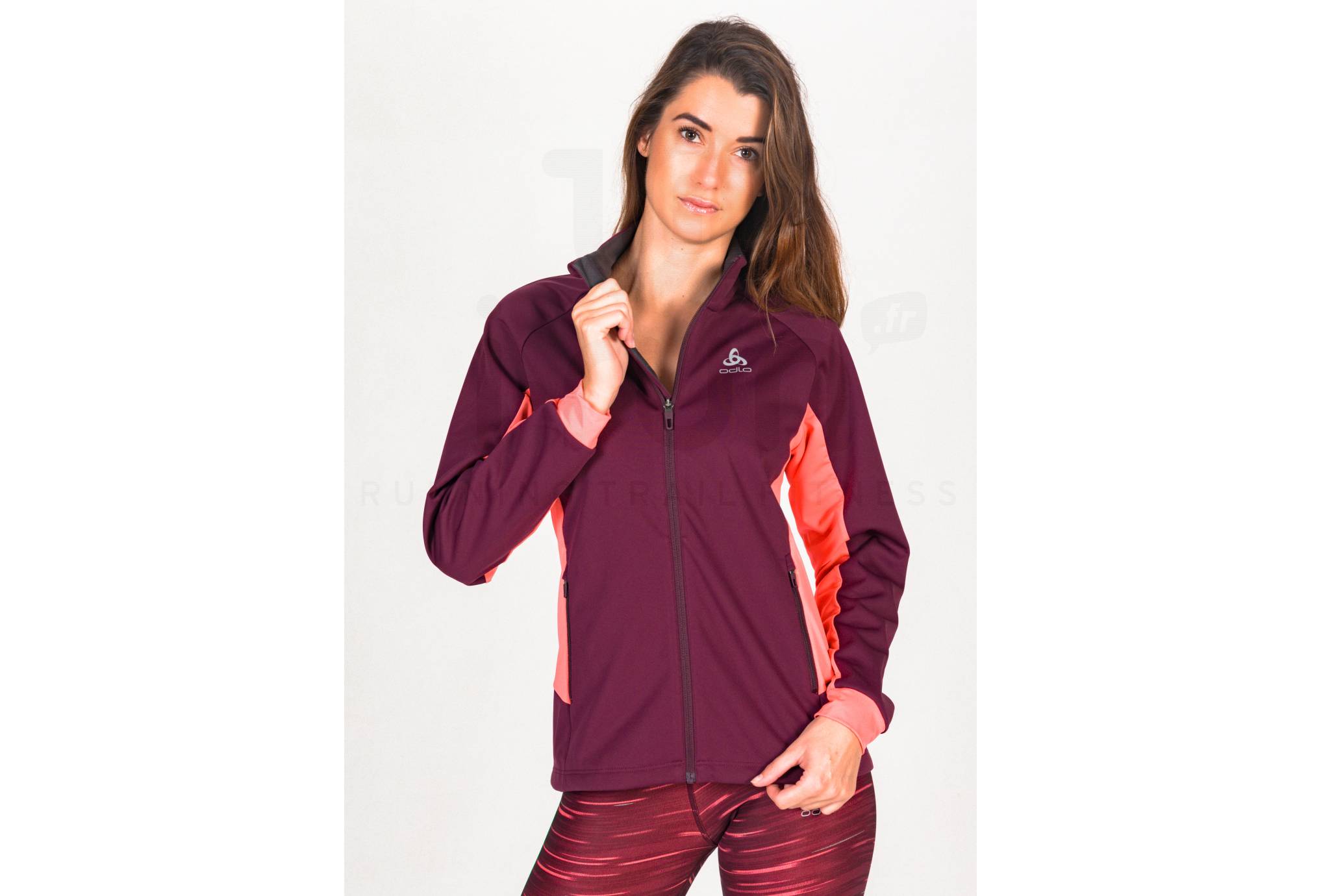 Odlo Malla Esquí De Fondo Cortaviento Hombre - Zeroweight Pro Warm - Negro