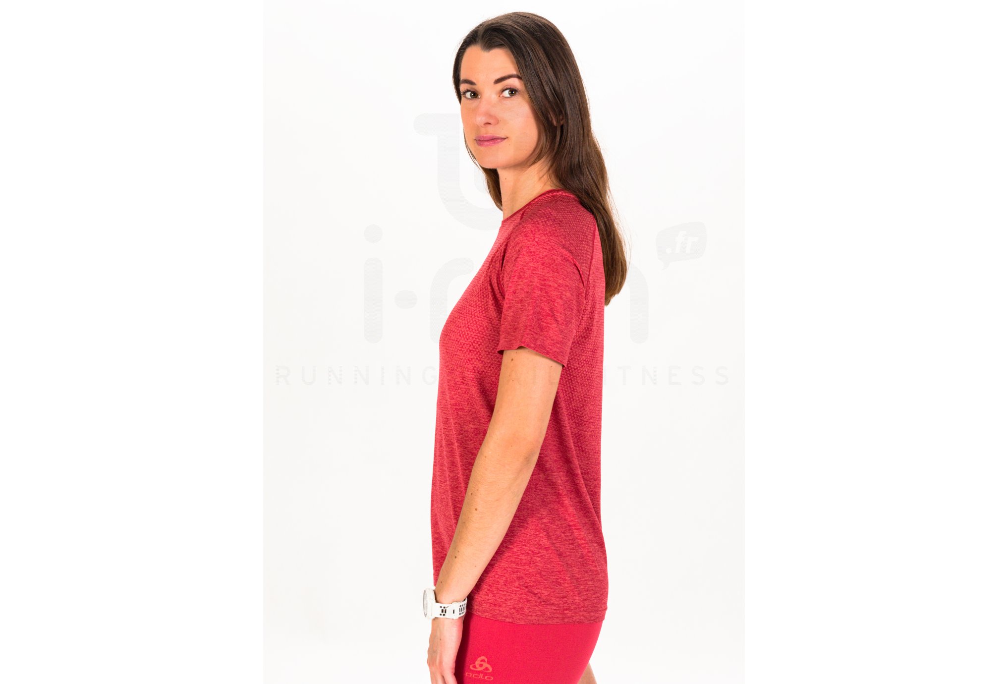 Women’s Short Sleeve T-Shirt Odlo Essential Brown