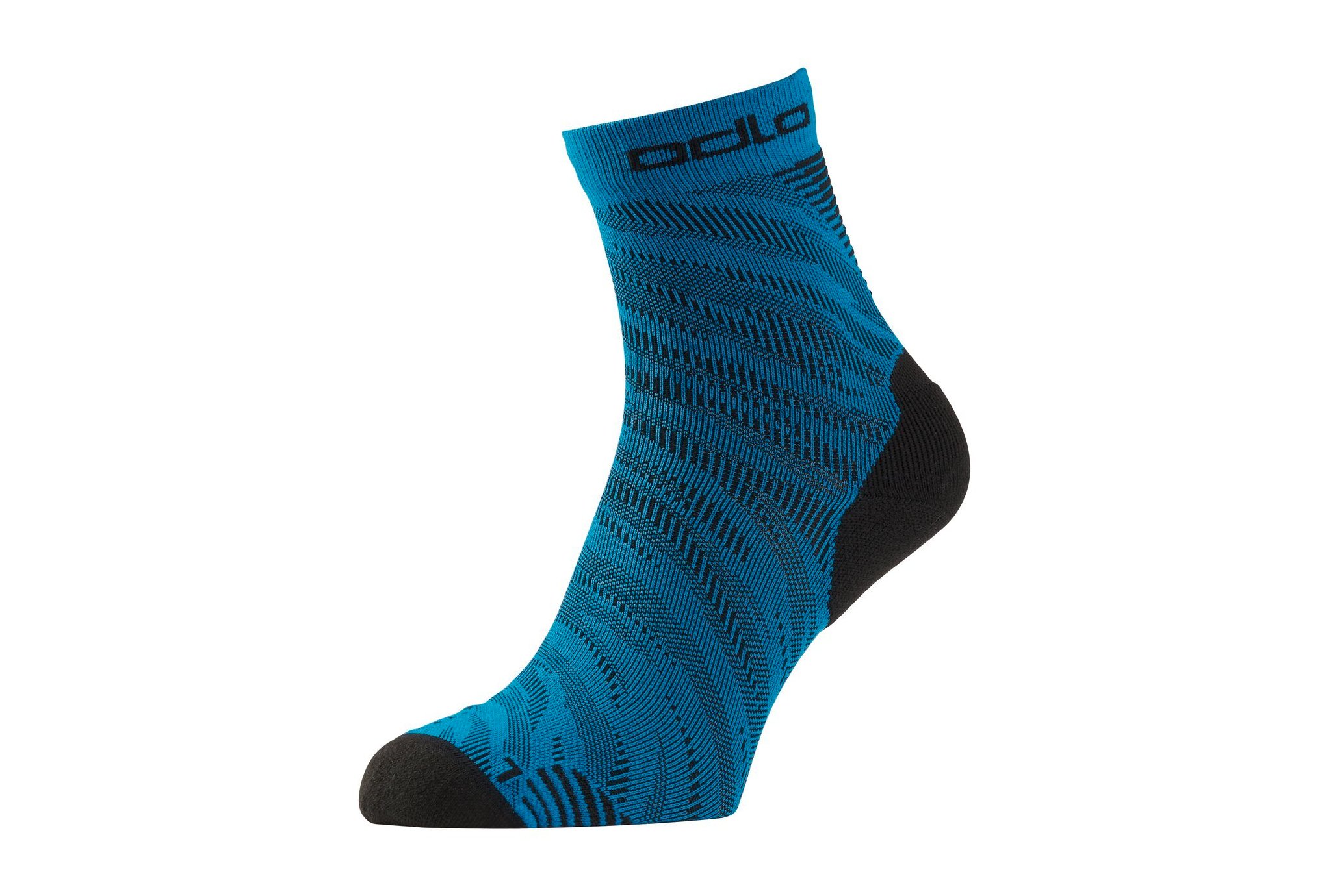 Odlo Lot de 2 Ceramicool Run Graphic Chaussettes