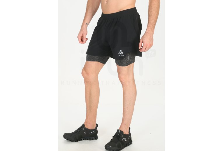 Odlo Pantal�n corto 2 en 1 Millenium Linencool Pro 2