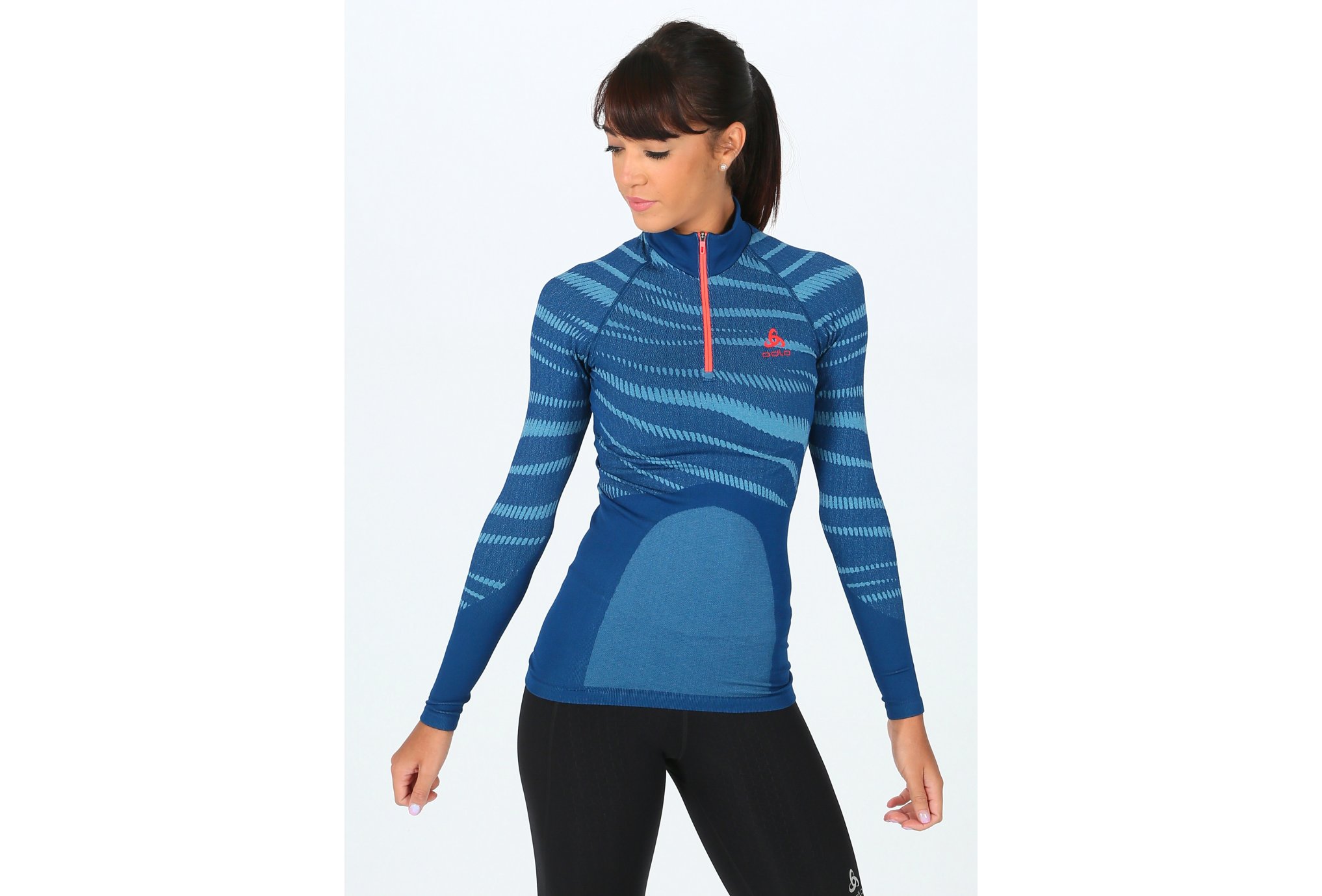 Odlo Performance Blackcomb 1/2 zip W vêtement running femme