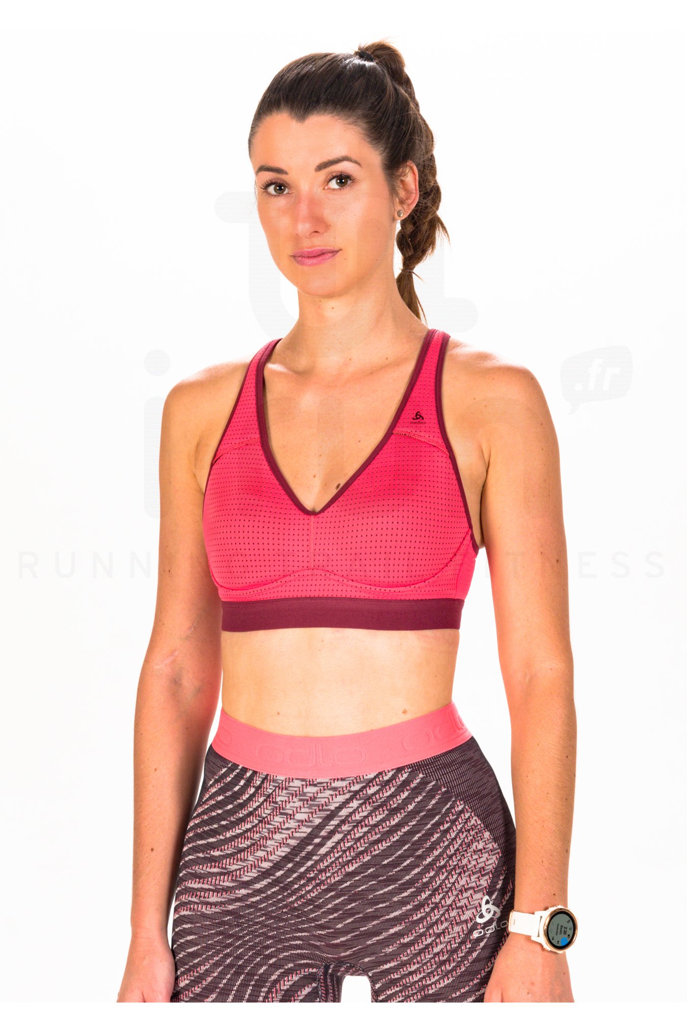 Vêtements de sport ODLO Femme  Brassière de running avec construction sans  couture ODLO Seamless High