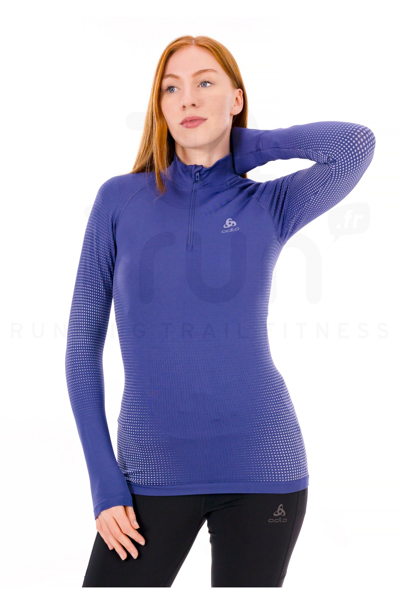 Odlo Performance Warm ECO 1/2 zip Damen