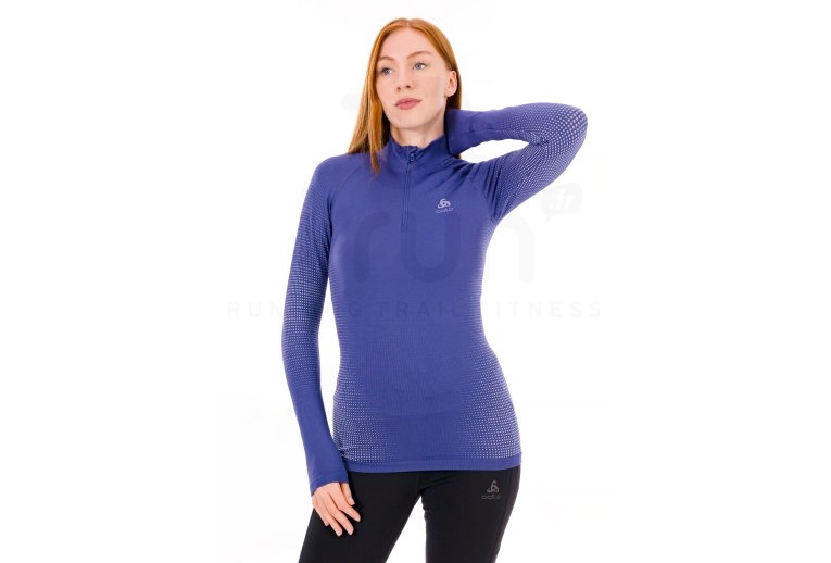 Odlo Performance Warm ECO 1/2 zip Damen