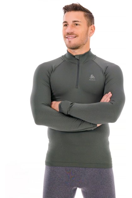 Odlo Performance Warm ECO 1/2 zip Herren