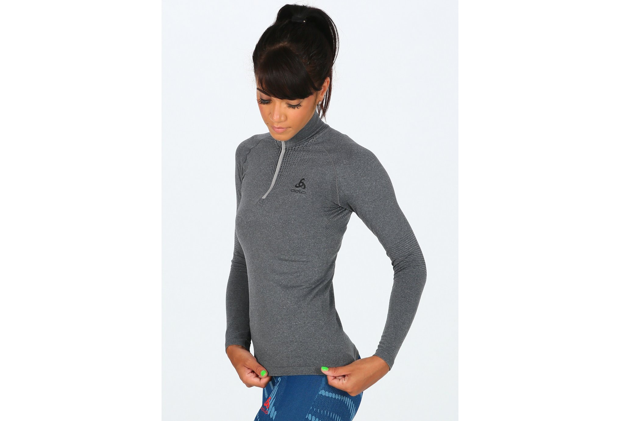 Odlo Performance Warm 1/2 zip W Diététique Vêtements femme