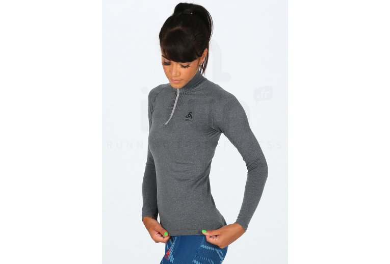 Odlo camiseta manga larga Performance Warm 1/2 zip