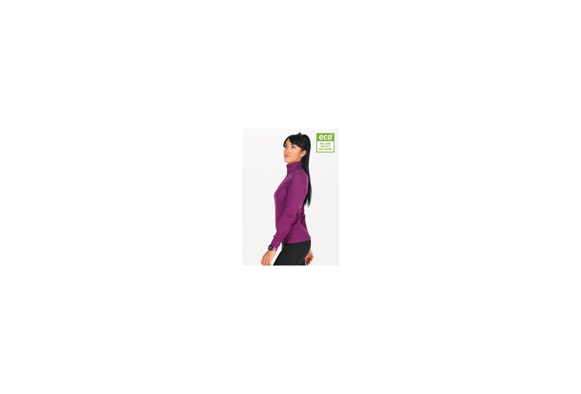 Odlo Turtle Neck 1/2 zip W vêtement running femme
