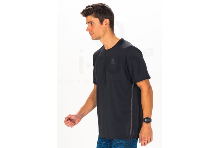 Odlo camiseta manga corta Zeroweight Chill-Tec Blackpack