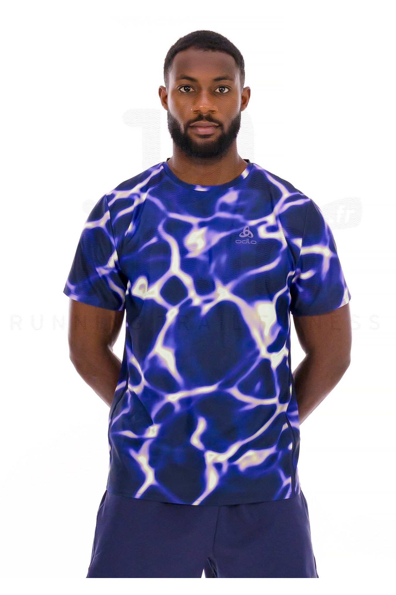 Odlo Zeroweight Chill-Tec Print Herren