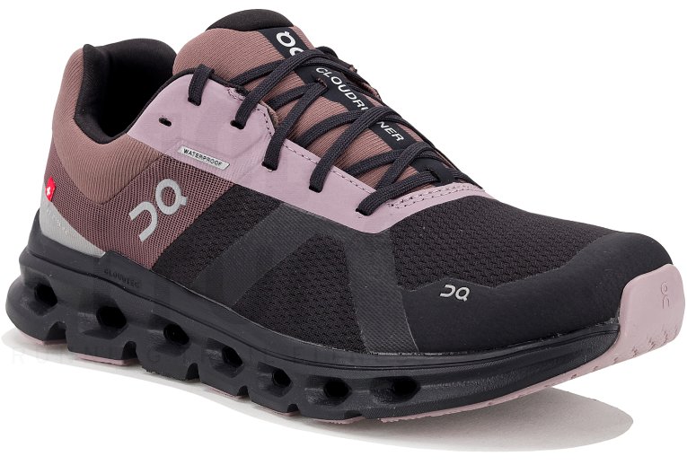 ON Running Women's Cloudrunner Waterproof Shoes, Black