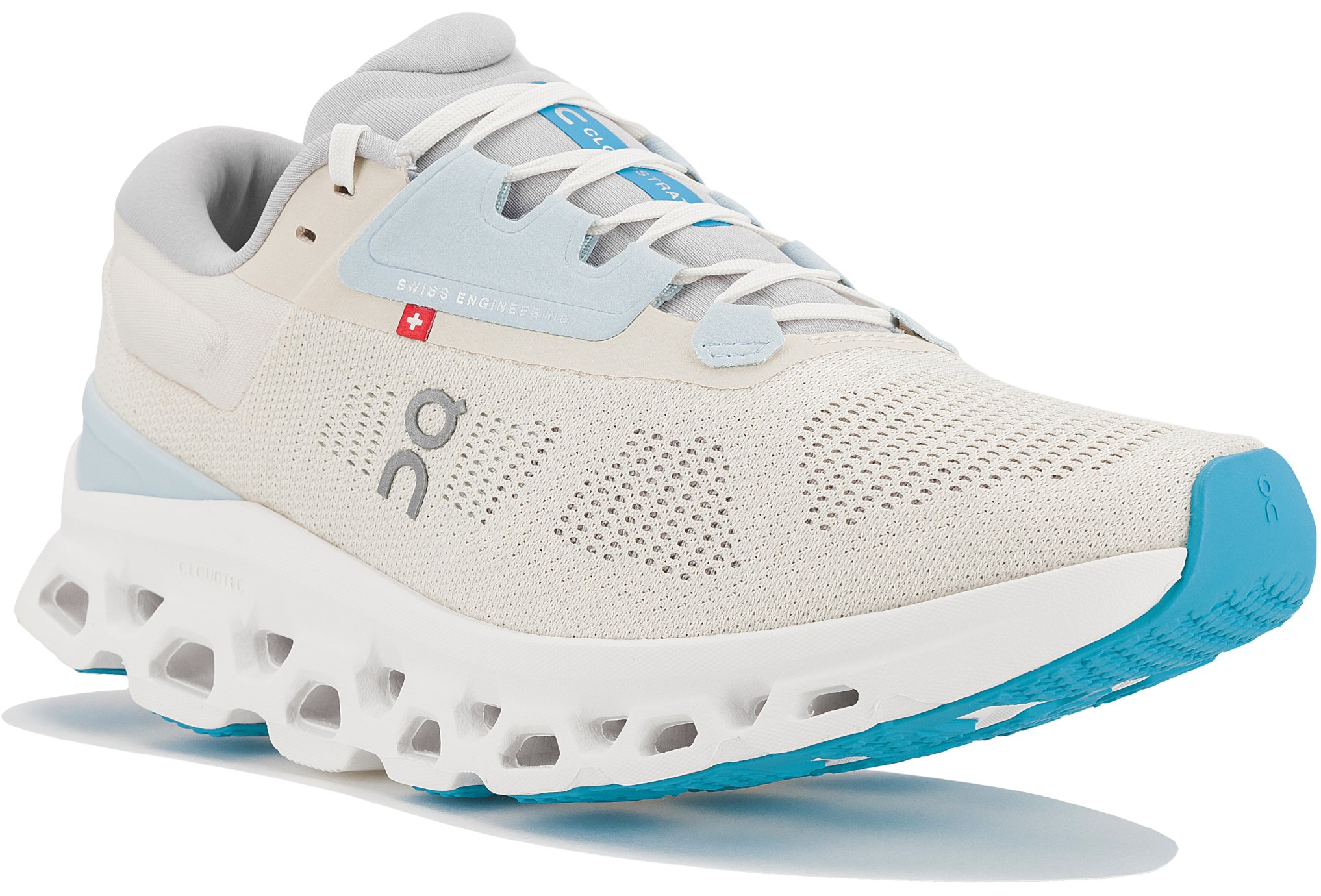 On Cloudstratus ホワイトスニーカー Men's Cloudstratus 3 | White & Undyed | On United States