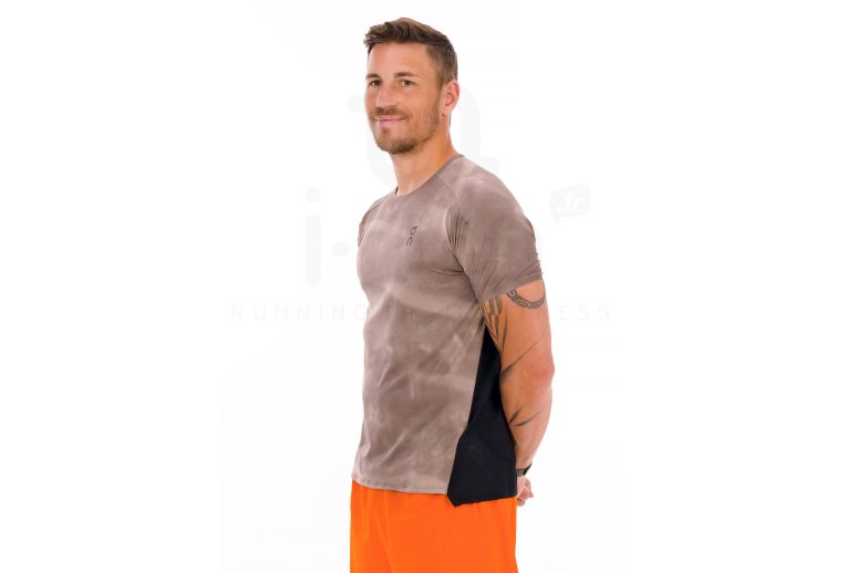 On-Running camiseta manga corta Performance-T M AOP