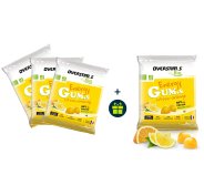 OVERSTIMS 3 Energy Gum.s Bio et 1 offert - Citron-Orange