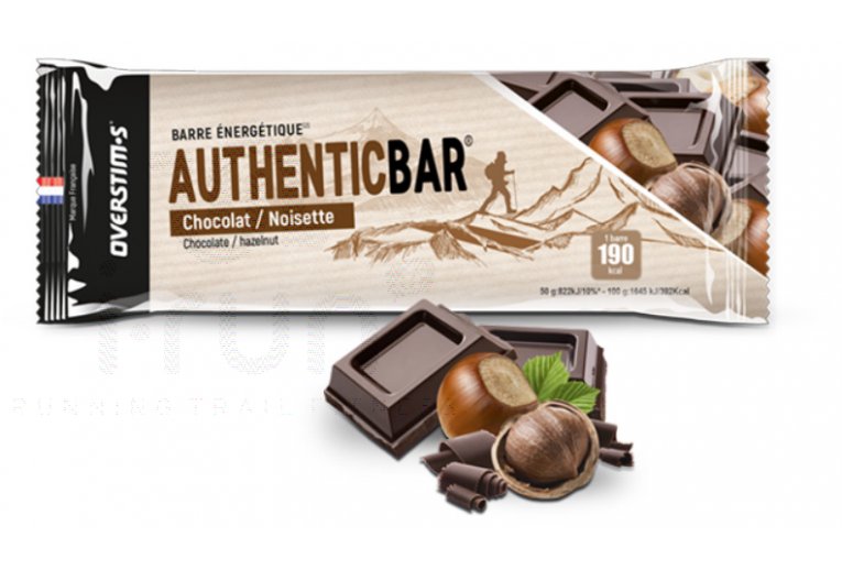 OVERSTIMS Authentic Bar - Chocolate y Cacahuetes