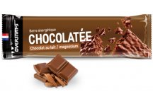 OVERSTIMS Barre Chocolatée Magnésium - Chocolat au lait