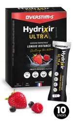 OVERSTIMS Boisson Hydrixir Ultra Fruits rouges