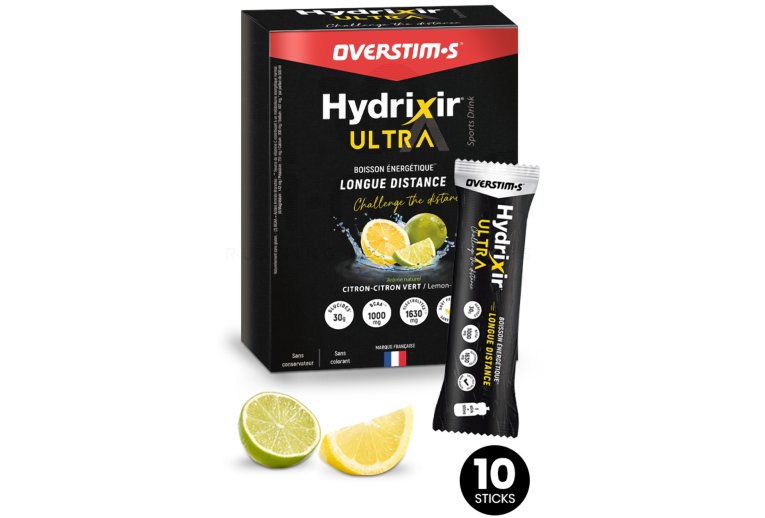 OVERSTIMS Hydrixir Ultra - 10 Sticks Zitrone - Limette - 10 Sticks