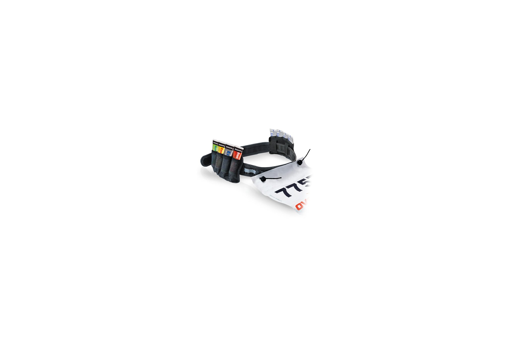 OVERSTIMS Ceinture 8 porte gels et porte dossard Ceinture / porte dossard