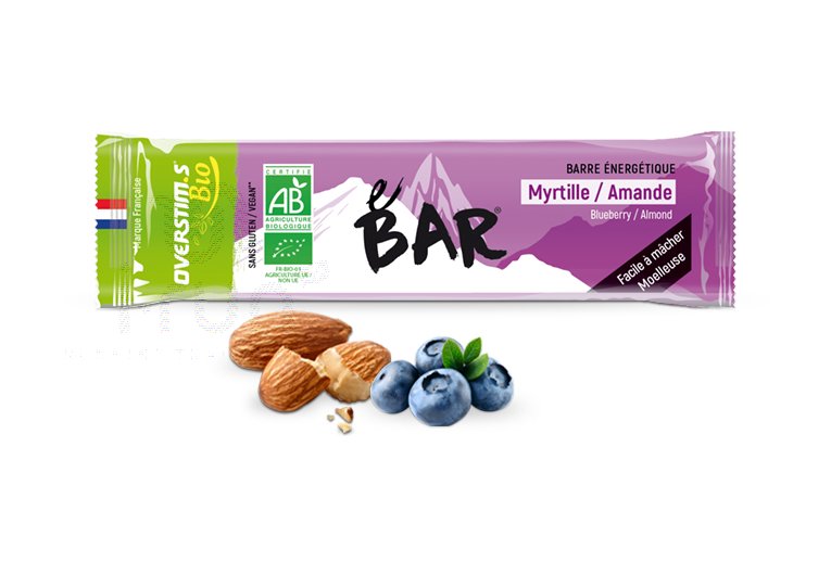 OVERSTIMS E-Bar Bio - Myrtille/Amande