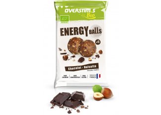 OVERSTIMS Energy Balls Bio - Chocolate y Avellana