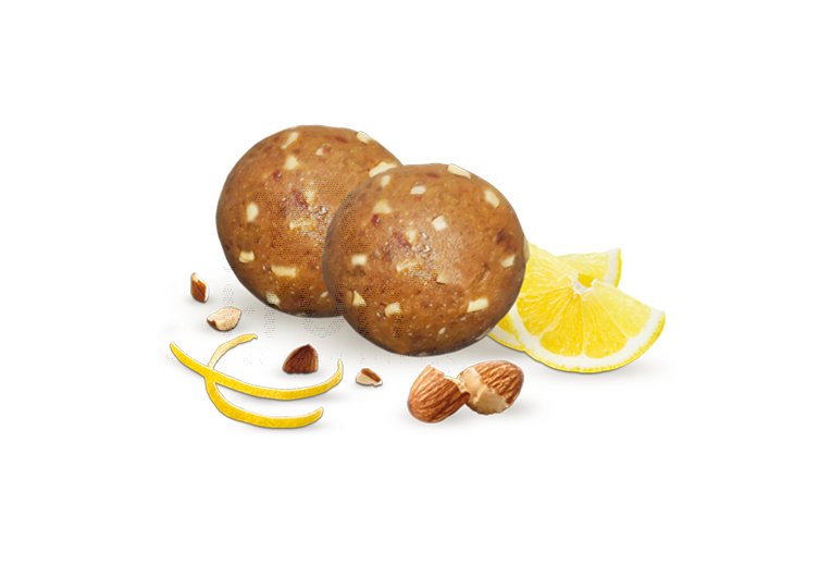 OVERSTIMS Energy Balls Bio - Citron amande