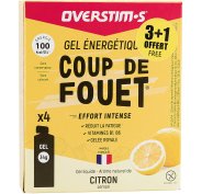 OVERSTIMS tui Gels Energie Instantane Coup de Fouet 3+1 - Citron