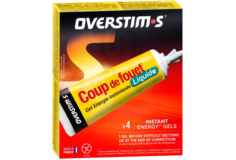 OVERSTIMS Geles energ�ticos Coup de Fuet-Lim�n 3+1