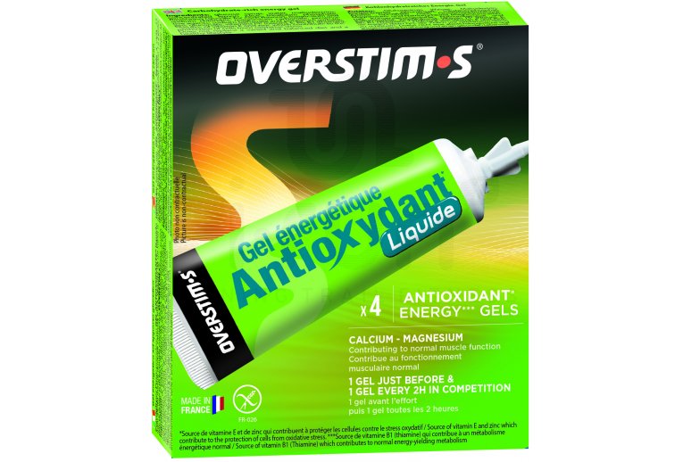 OVERSTIMS Geles Antioxydant 3+1 Manzana verde