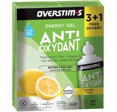 OVERSTIMS Étui Gels Liquides Antioxydant 3+1 - Citron