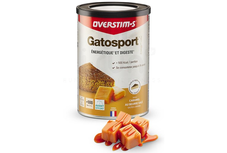 OVERSTIMS Gatosport 400 g - Caramel beurre sal