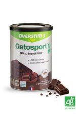 OVERSTIMS Gatosport Bio 400 g - Chocolat et pépites de chocolat