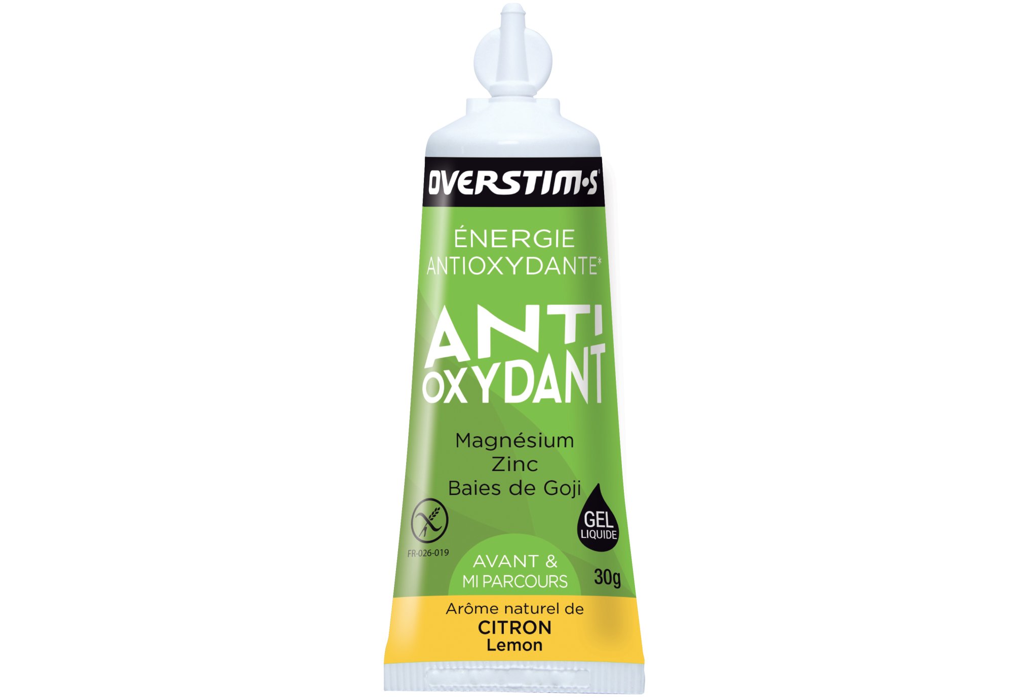 OVERSTIMS Gel Antioxydant - Citron Diététique Gels