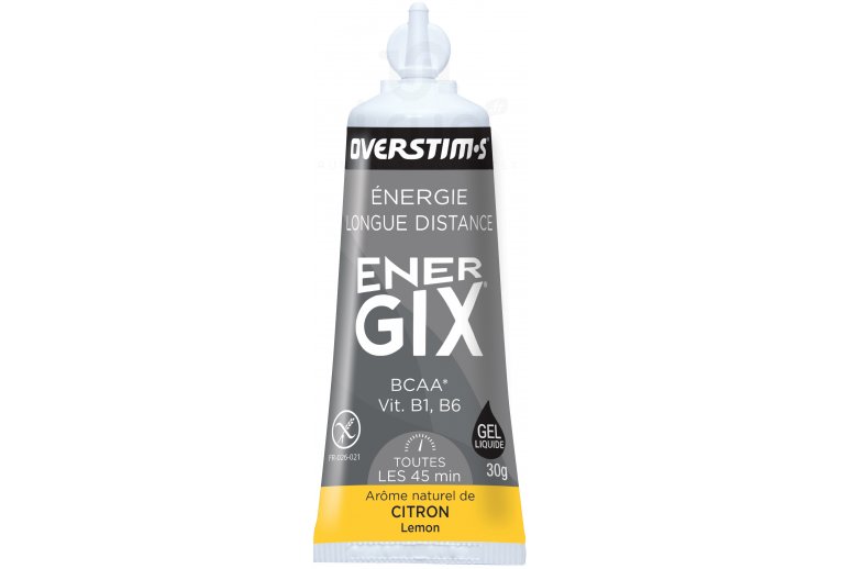 OVERSTIMS Gel Endurance Energix-Limón