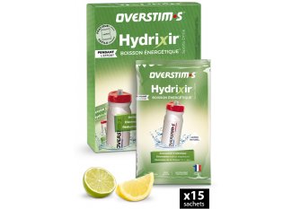 OVERSTIMS Hydrixir 15 sachets - Citron/citron vert
