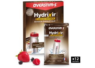OVERSTIMS Hydrixir Longue Distance 12 sachets - Fruits rouges