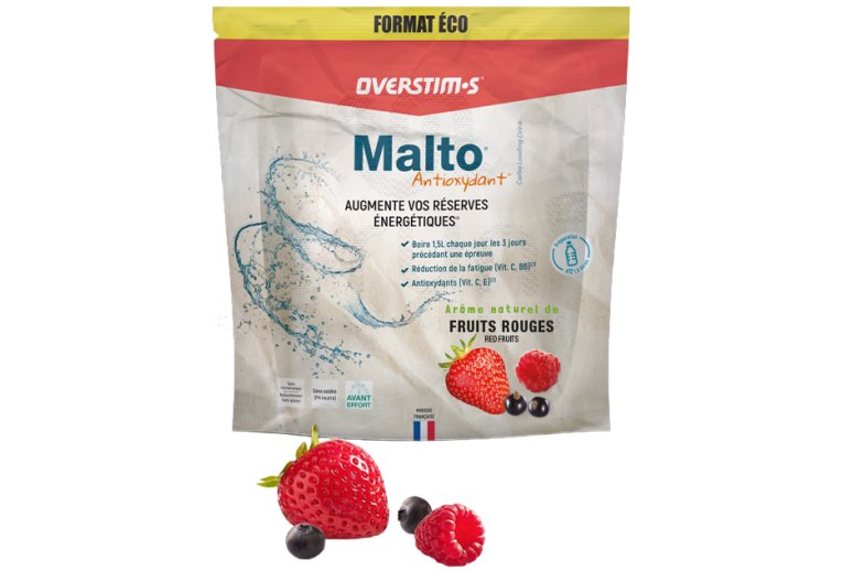 OVERSTIMS Malto Antioxydant 1.8 kg - Fruits rouges